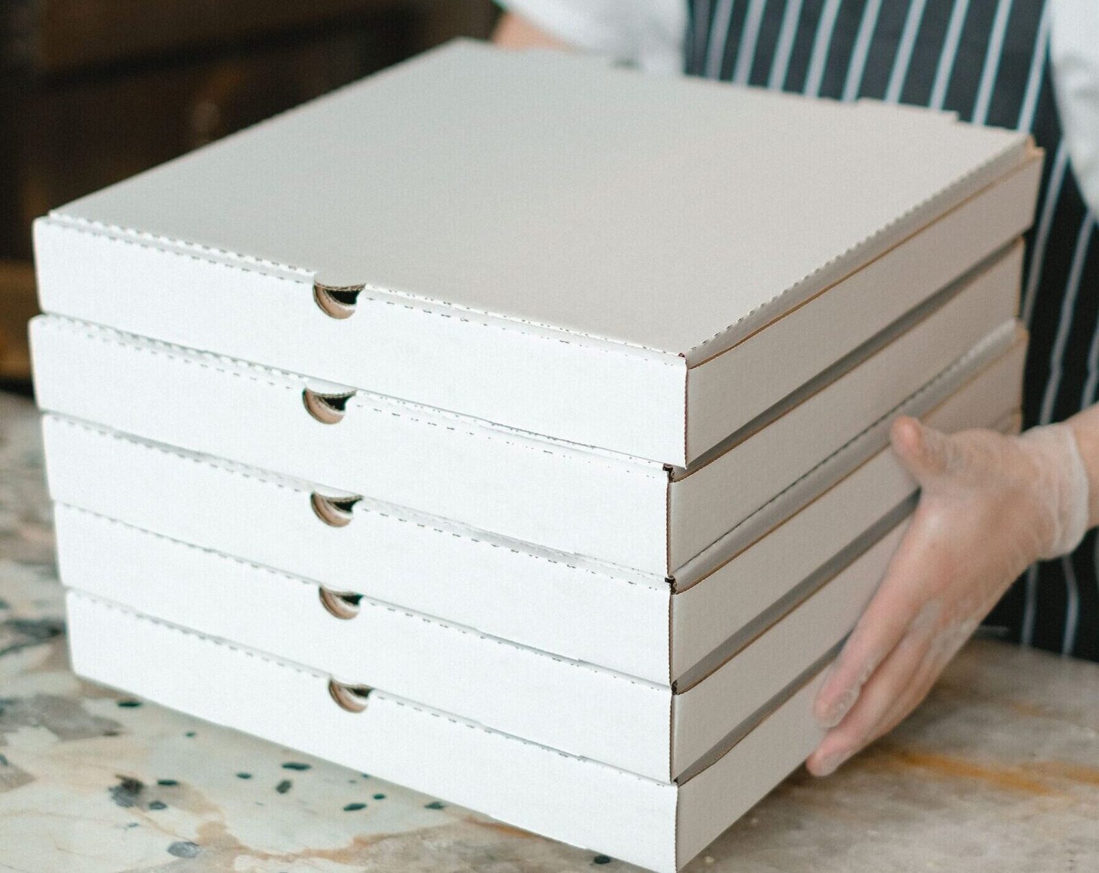 Pizza boxes takeaway
