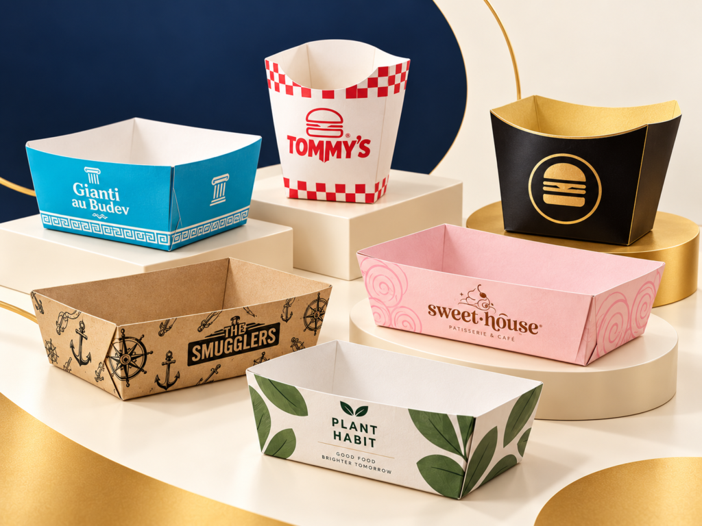 fries trays, custom